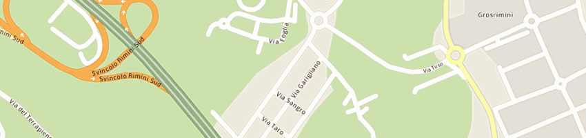 Mappa della impresa francia fiorenzo a RIMINI