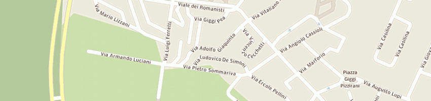 Mappa della impresa scuole pubbliche scuola materna statale de sanctis a ROMA