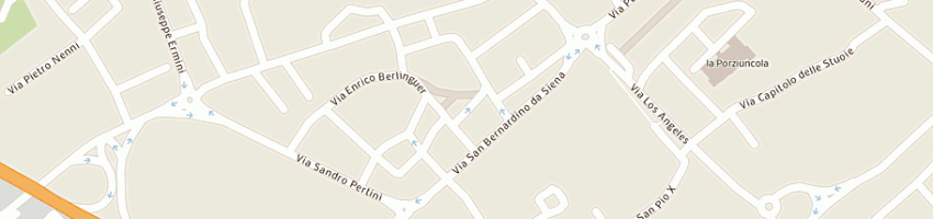 Mappa della impresa hotel carlo di nasini carlo e c snc a ASSISI