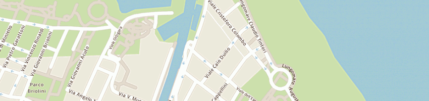 Mappa della impresa hotel esedra a RIMINI