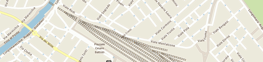 Mappa della impresa emeti enzo a RIMINI