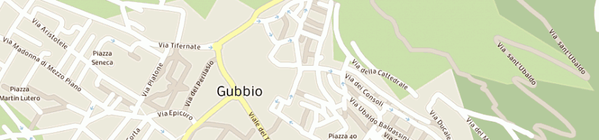 Mappa della impresa biancarelli giancarlo a GUBBIO