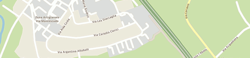 Mappa della impresa naturalmentebuono di bernardi raffaella a RIMINI