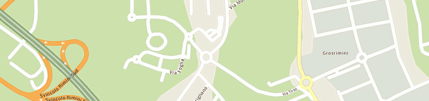 Mappa della impresa tomasetti giorgio a RIMINI