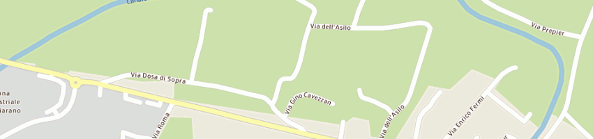 Mappa della impresa segatto monia e stefano snc a CHIARANO