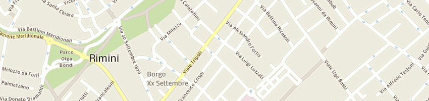 Mappa della impresa avanti c'e' posto -societa' a responsabilita' limitata a RIMINI