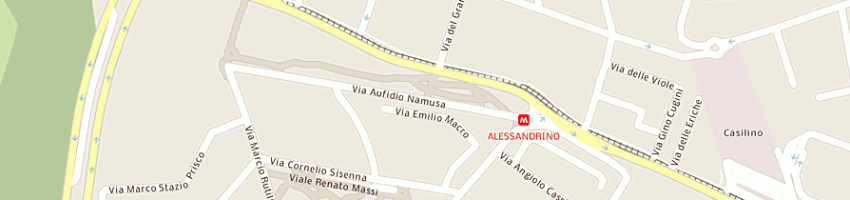 Mappa della impresa dig'i abiti di lavoro di gaetano valentina a ROMA