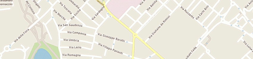 Mappa della impresa parrucchiera maria pia a RIMINI