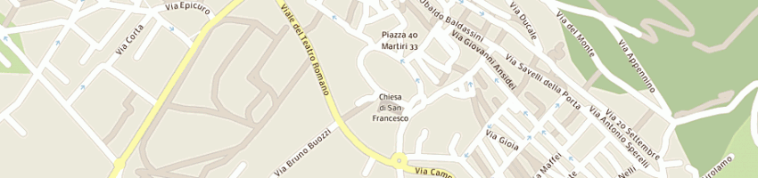 Mappa della impresa professional pub srl a GUBBIO