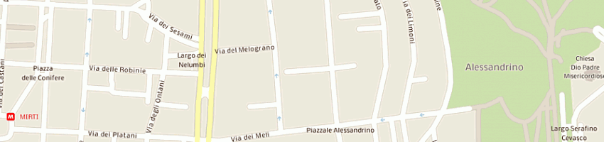 Mappa della impresa malvezzi carlo a ROMA