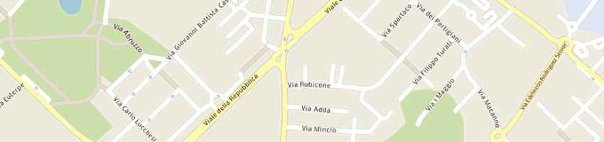 Mappa della impresa castellani antonio a RIMINI
