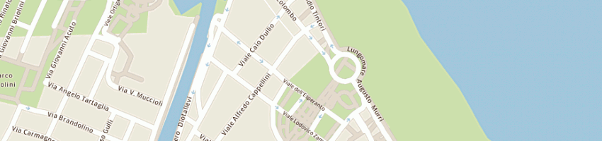 Mappa della impresa lg srl a RIMINI