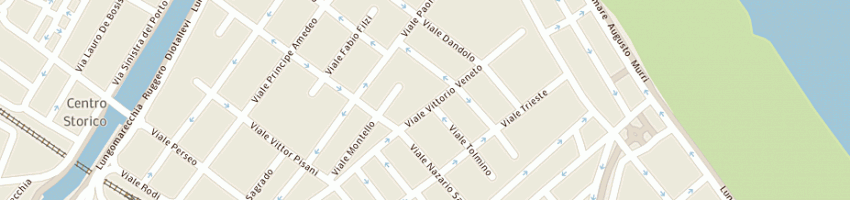Mappa della impresa hotel villa itala a RIMINI