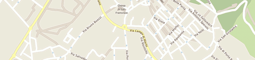 Mappa della impresa chiavacci alfonso ugo a PERUGIA