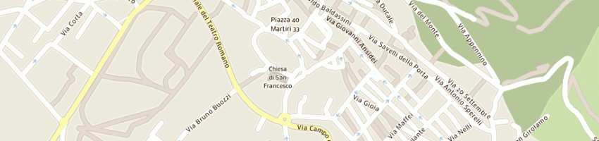 Mappa della impresa lanuti anna a GUBBIO