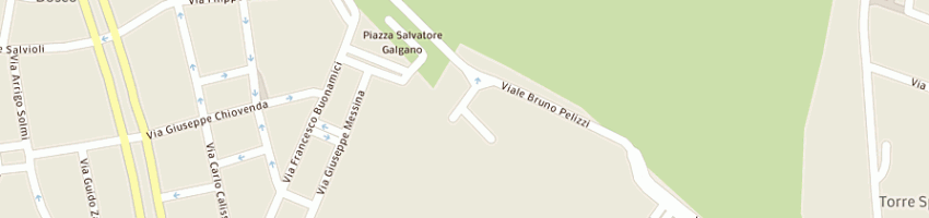 Mappa della impresa associazione sportivo culturale piscina di torre spaccata a ROMA
