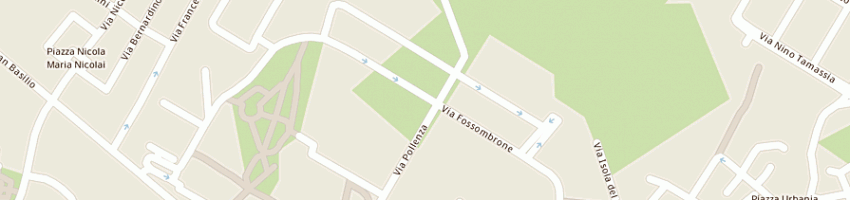 Mappa della impresa societa' pronto pizza snc a ROMA