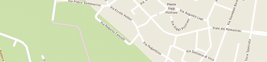 Mappa della impresa comune di roma circ viii a ROMA