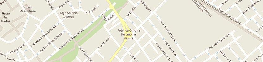 Mappa della impresa construline di andrea negri a RIMINI