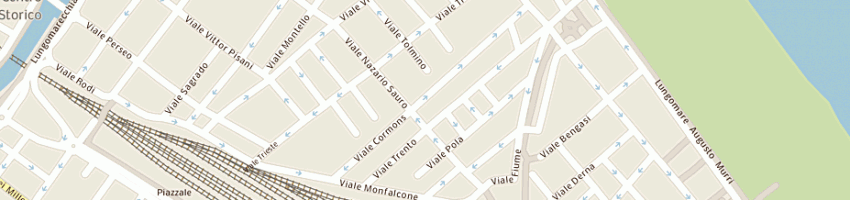 Mappa della impresa pensione villa mirna a RIMINI