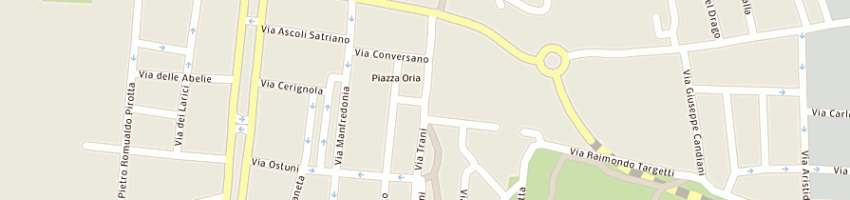 Mappa della impresa suore di s giovanni battista a ROMA
