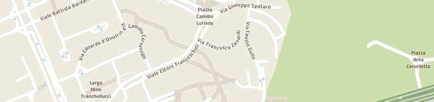 Mappa della impresa l'aurora soc coop sociale a ROMA
