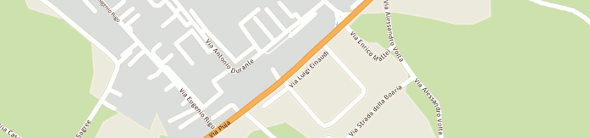 Mappa della impresa utensil service srl a PRATA DI PORDENONE