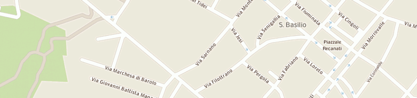 Mappa della impresa chiara di squadrani maria grazia e c - societa in nome collettivo a ROMA