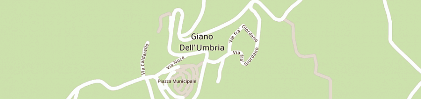 Mappa della impresa edil centro di baldini eleonora a GIANO DELL UMBRIA
