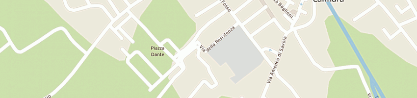 Mappa della impresa carabinieri a CANNARA
