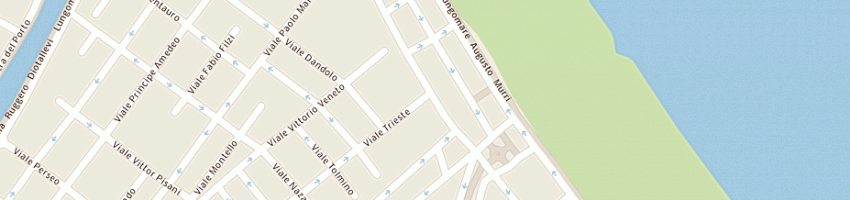 Mappa della impresa srg srlhotel trieste a RIMINI