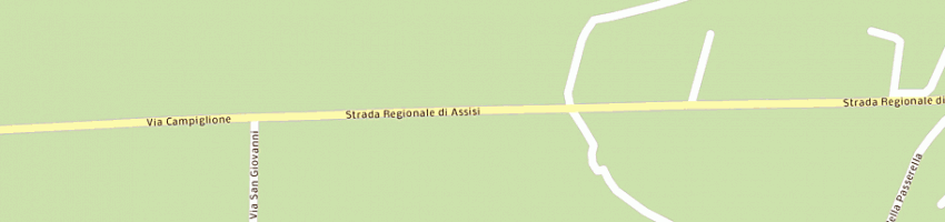 Mappa della impresa edil pitture di masci claudio a ASSISI