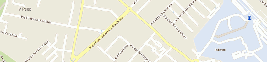 Mappa della impresa beretta maurizio a RIMINI