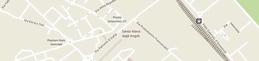 Mappa della impresa castellini guido a ASSISI