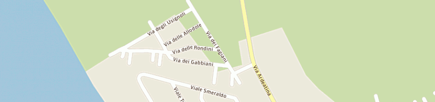 Mappa della impresa lippiello finanziaria s r l a ANZIO