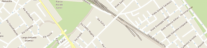 Mappa della impresa liverani luciano a RIMINI