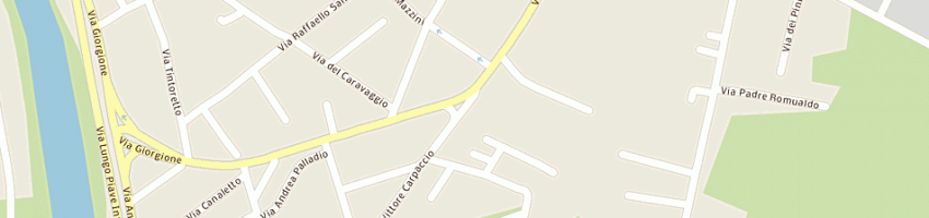 Mappa della impresa poste italiane - uffici postali a VENEZIA