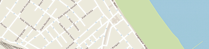 Mappa della impresa immagine di migliori oriana e chiarini sara snc a RIMINI