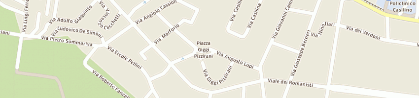 Mappa della impresa bar de simone giuliano a ROMA