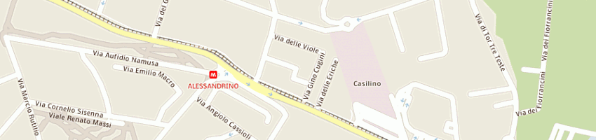 Mappa della impresa iannarelli dina a ROMA