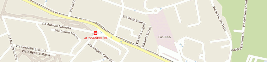 Mappa della impresa beach sun di elena conte e c sas a ROMA