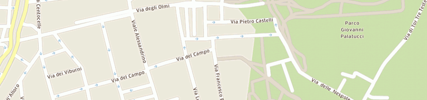 Mappa della impresa macor srl a ROMA