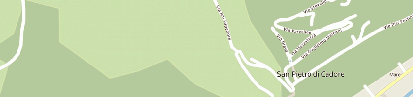 Mappa della impresa comune di san pietro di cadore a SAN PIETRO DI CADORE