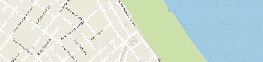 Mappa della impresa zago - societa' in nome collettivo di zaghini giorgio e c a RIMINI