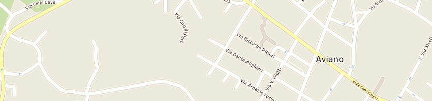 Mappa della impresa fabbro valerio a AVIANO