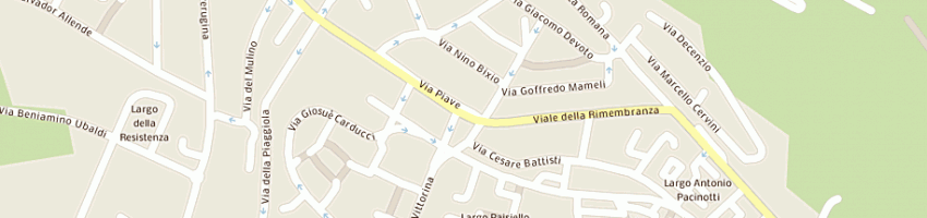 Mappa della impresa farneti paolo a GUBBIO