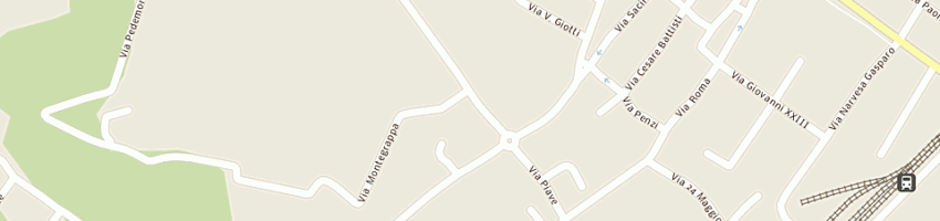 Mappa della impresa de coste sandra a AVIANO