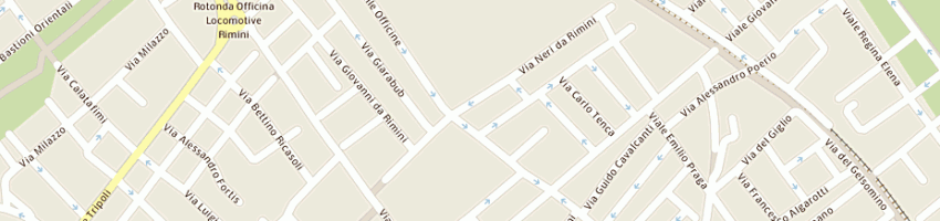 Mappa della impresa geri gianfilippo a RIMINI