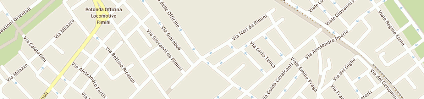 Mappa della impresa galli vittorio a RIMINI