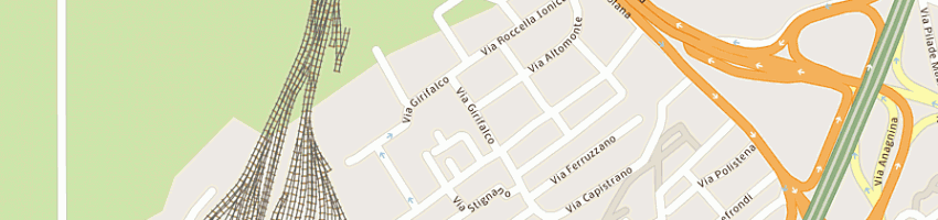 Mappa della impresa dibia di di bella antonio e c - snc a ROMA